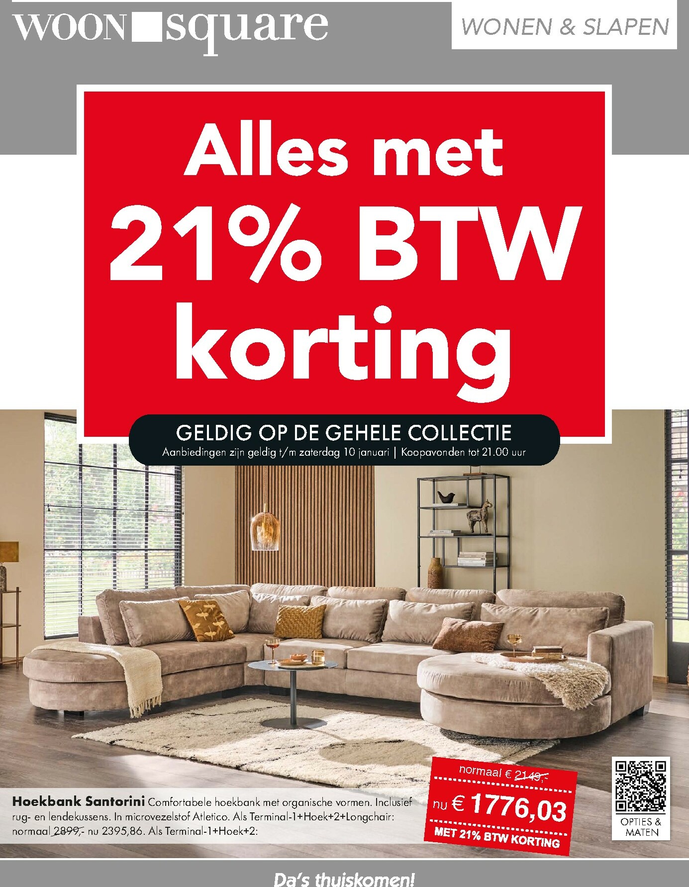 woonsquare - De Woonsquare folder geldig vanaf 05-01 t/m 10-01