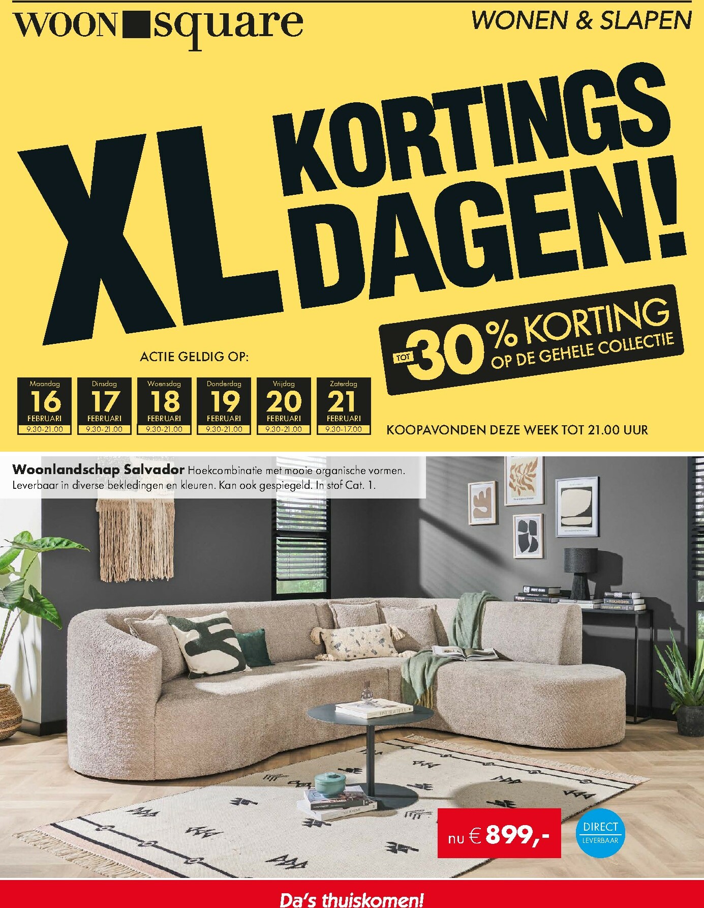 woonsquare - De Woonsquare folder geldig vanaf 16-02-2026 t/m 21-02-2026