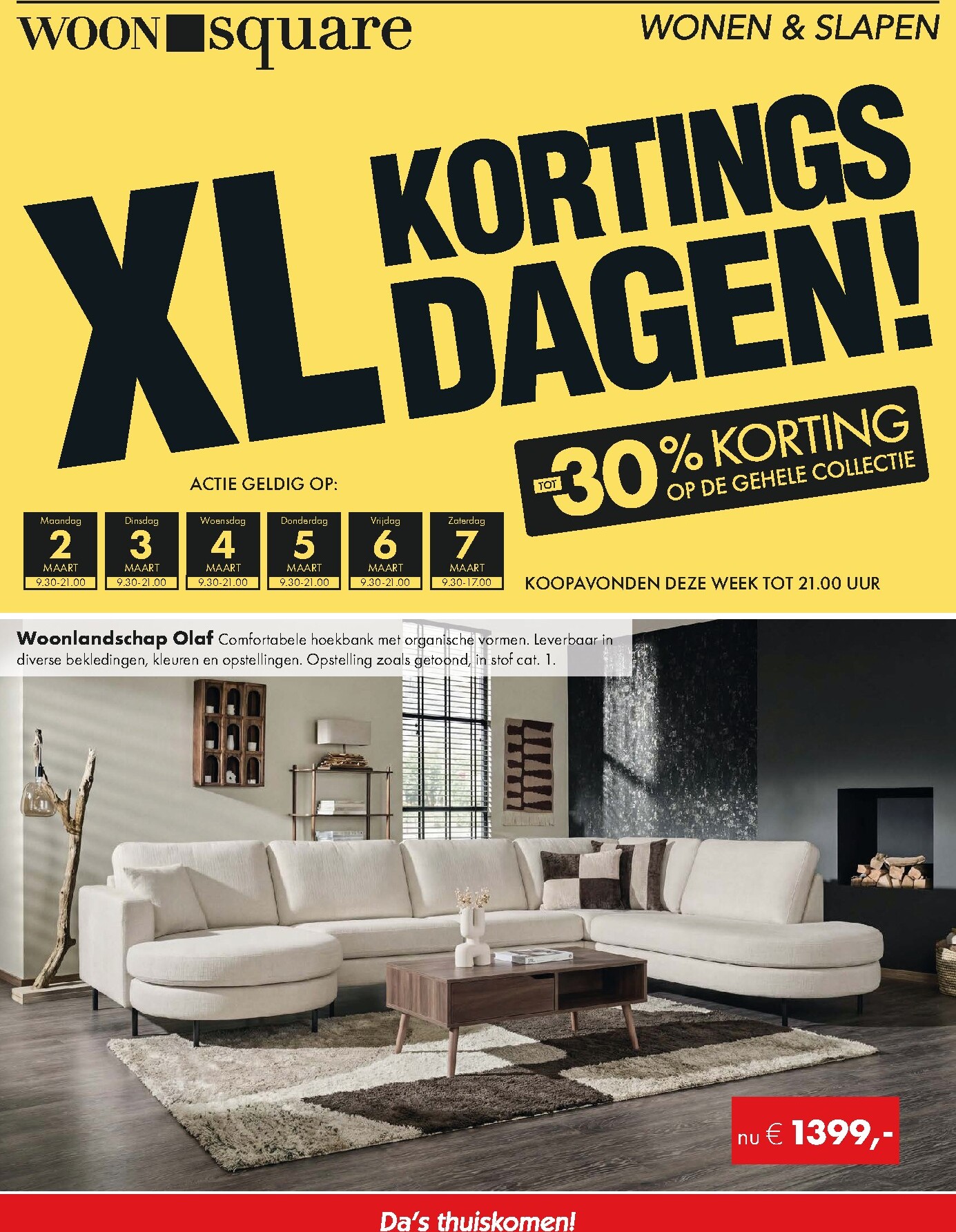 woonsquare - De Woonsquare folder geldig vanaf 02-03-2026 t/m 07-03-2026