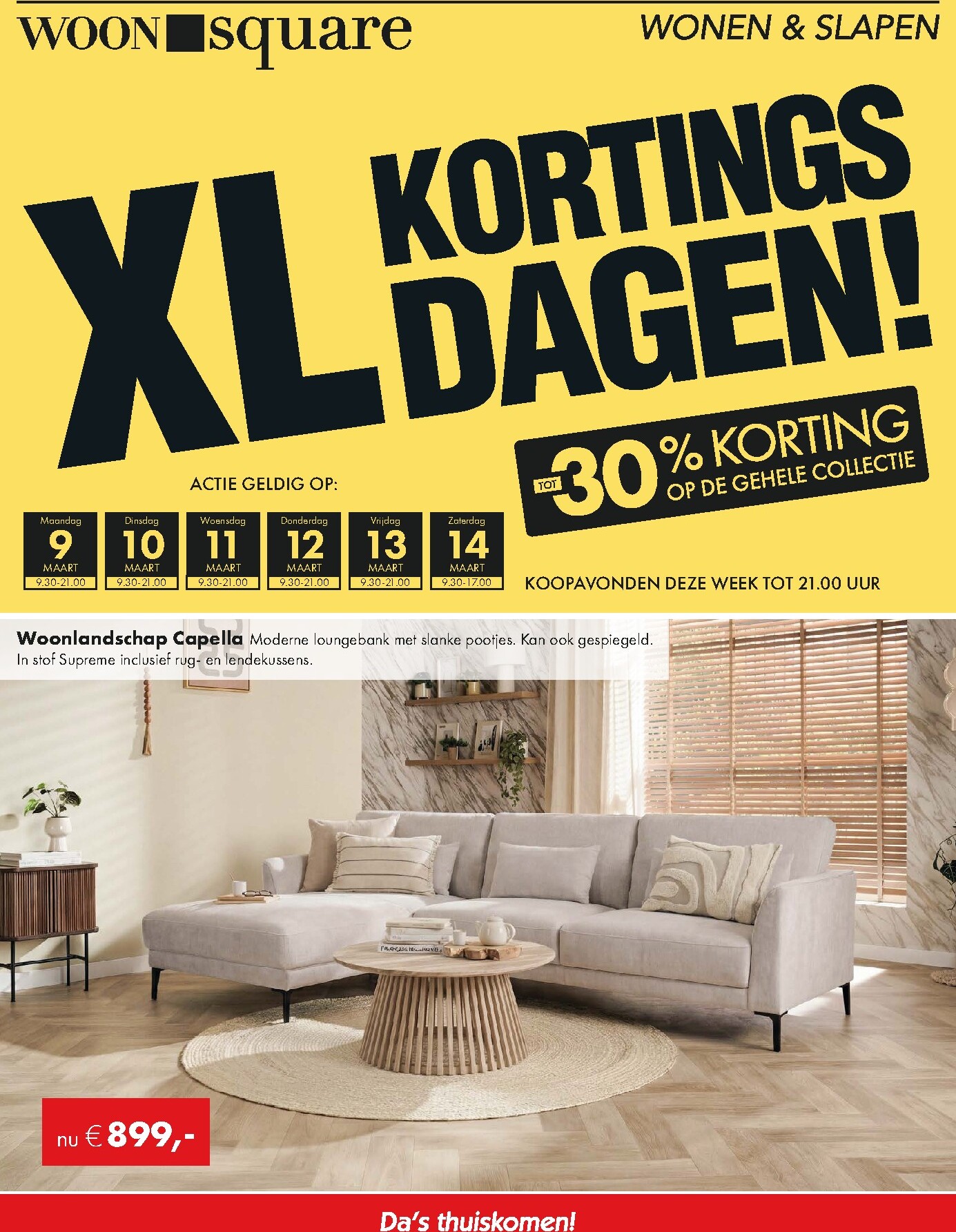 woonsquare - De Woonsquare folder geldig vanaf 09-03-2026 t/m 14-03-2026