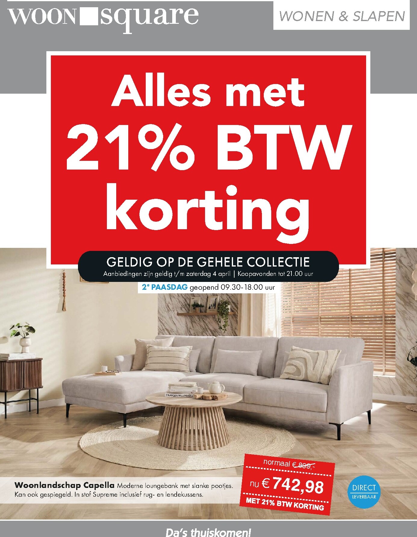 woonsquare - De Woonsquare folder geldig vanaf 30-03-2026 t/m 04-04-2026