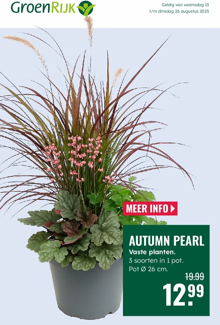 groenrijk - GroenRijk folder geldig vanaf 13-08 t/m 26-08