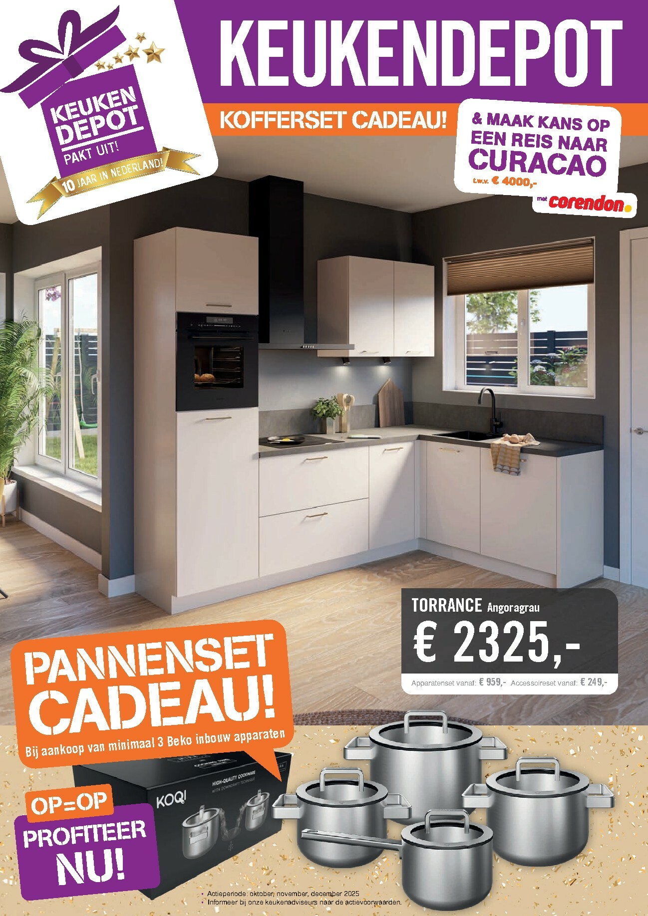 keukendepot - De Keukendepot folder geldig vanaf 03-11 t/m 07-12 - page: 1