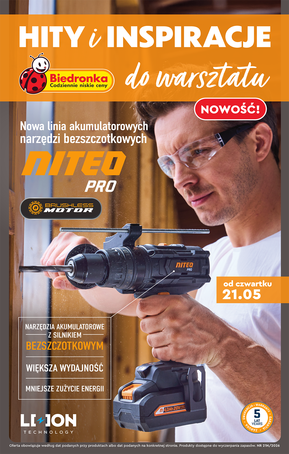 biedronka - Nowa gazetka Biedronka - Hity i inspiracje ważna od 21.05.2026 do 03.06.2026