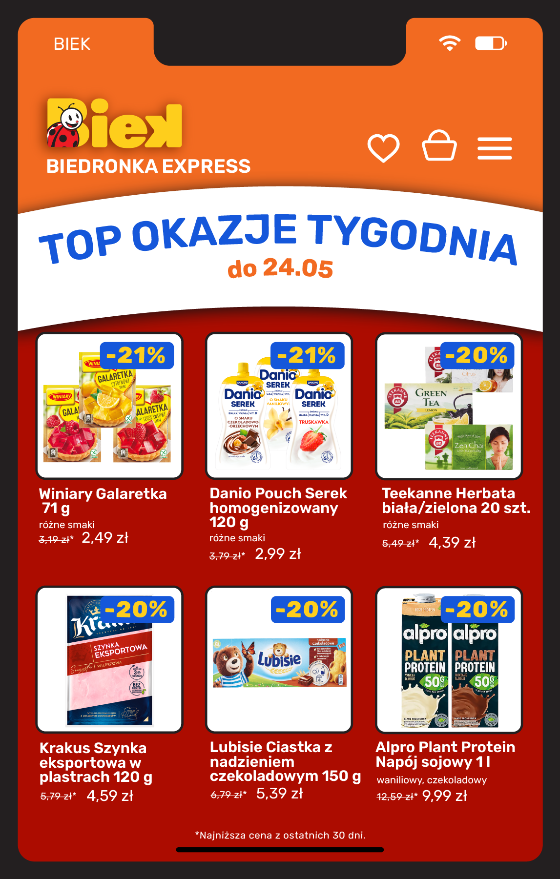 biedronka - Aktualna gazetka Biedronka - Biek ważna od 22.05.2026 do 24.05.2026 - page: 4