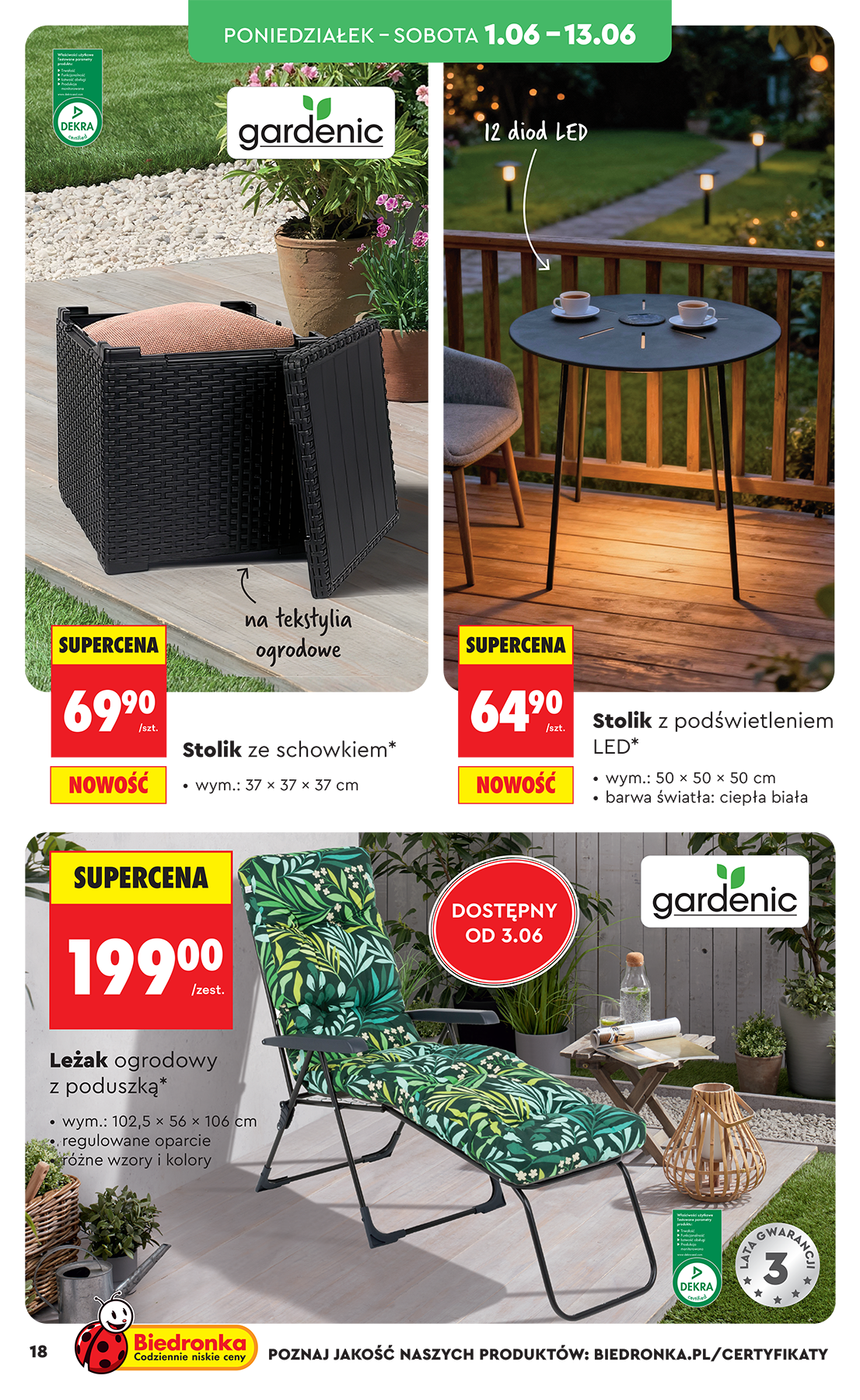 biedronka - Nowa gazetka Biedronka - Hity i inspiracje ważna od 30.05.2026 do 17.06.2026 - page: 18