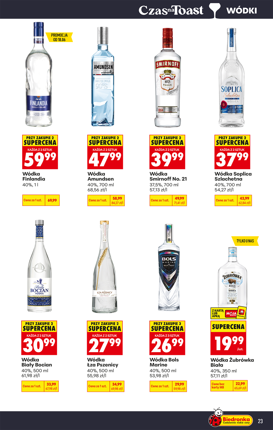 biedronka - Aktualna gazetka Biedronka - Czas na Toast - 15.06-28.06 ważna od 15.06.2026 do 28.06.2026 - page: 25