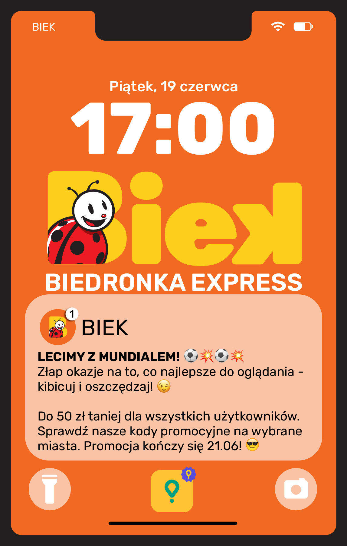 biedronka - Nowa gazetka Biedronka - BIEK ważna od 21.06.2026 do 30.06.2026