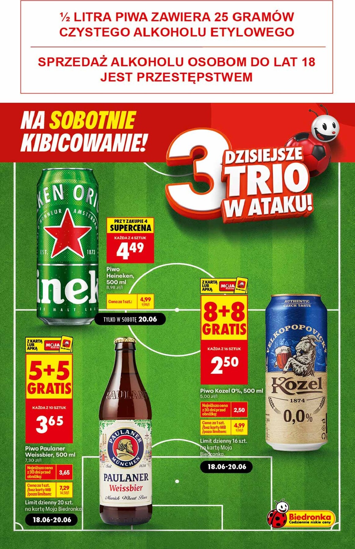 biedronka - Aktualna gazetka Biedronka - Football ważna od 18.06.2026 do 20.06.2026 - page: 2