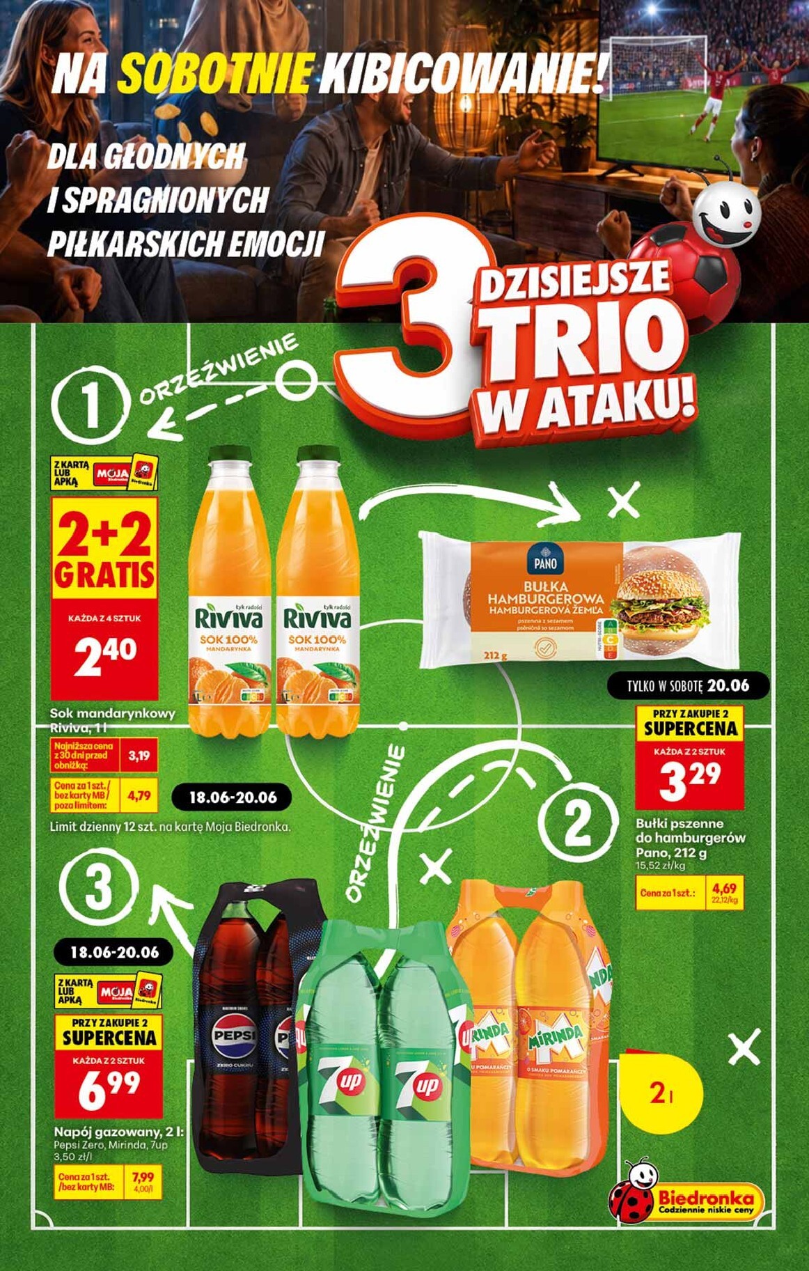 biedronka - Aktualna gazetka Biedronka - Football ważna od 18.06.2026 do 20.06.2026