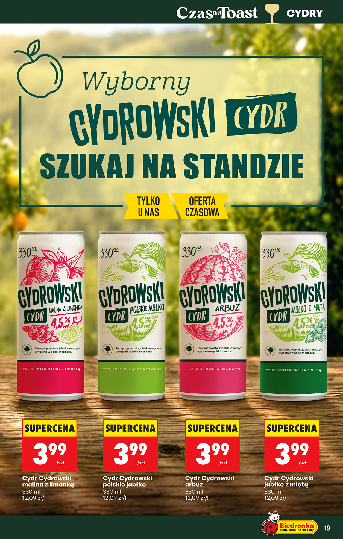 biedronka - Nowa gazetka Biedronka - Alkohol ważna od 13.07.2026 do 25.07.2026 - page: 19