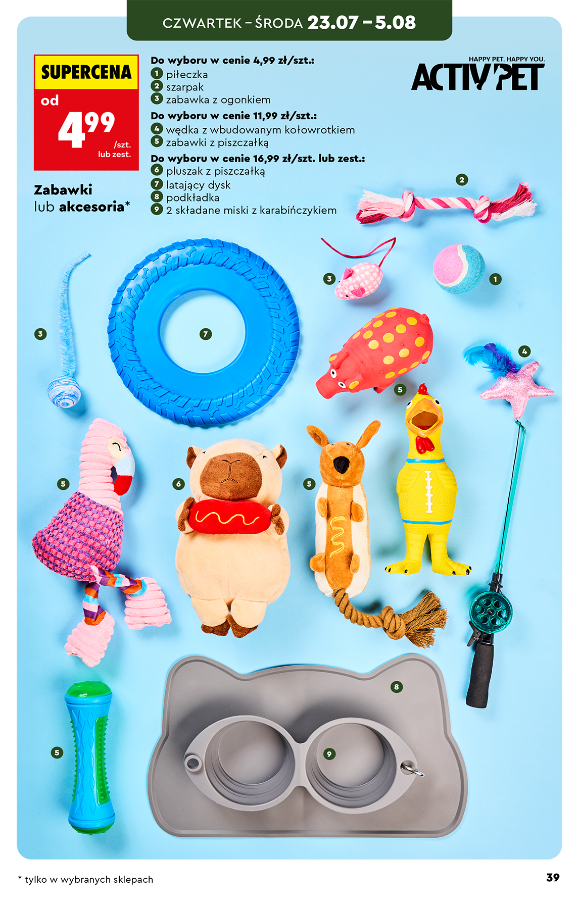 biedronka - Nowa gazetka Biedronka - Hity i inspiracje ważna od 20.07.2026 do 05.08.2026 - page: 43