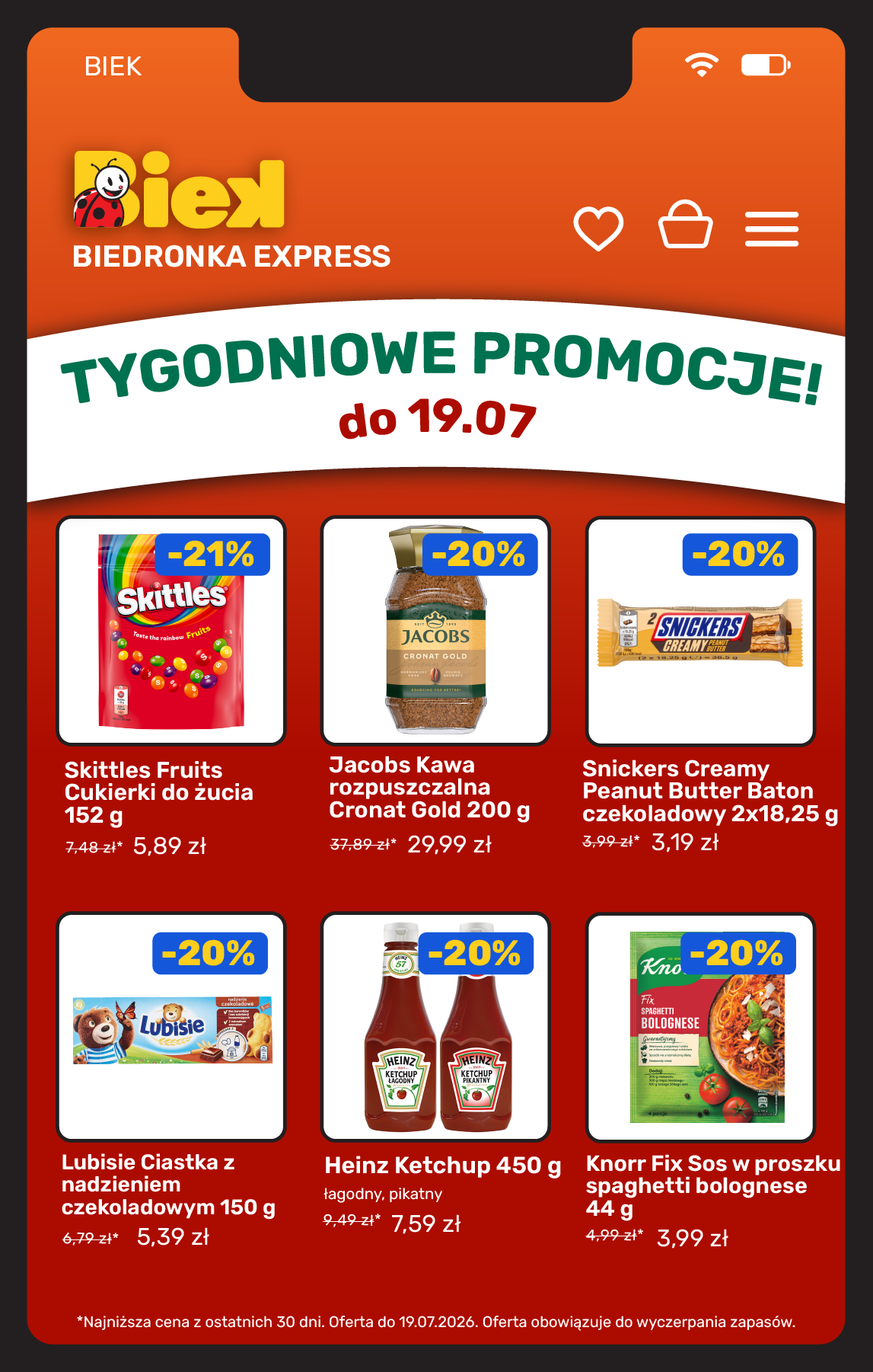 biedronka - Aktualna gazetka Biedronka - BIEK ważna od 17.07.2026 do 19.07.2026 - page: 5