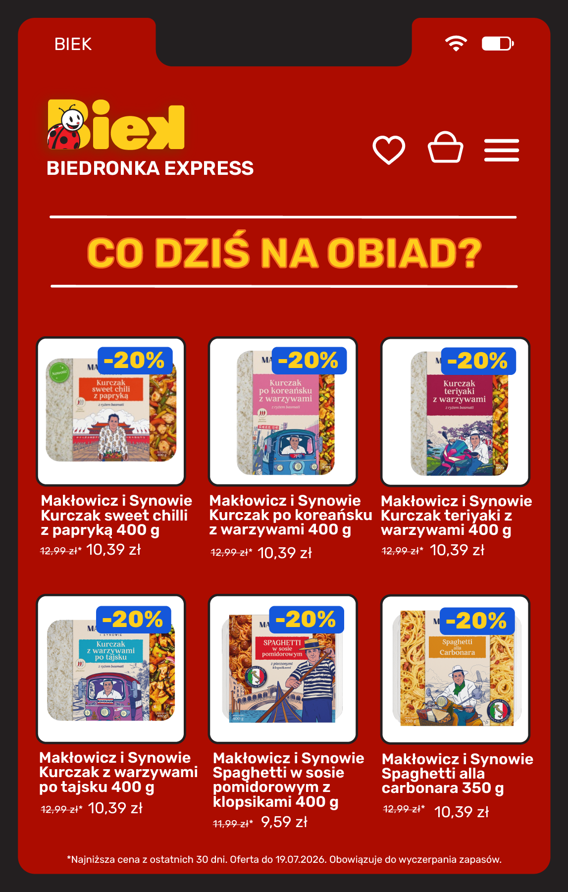biedronka - Aktualna gazetka Biedronka - BIEK ważna od 17.07.2026 do 19.07.2026 - page: 6