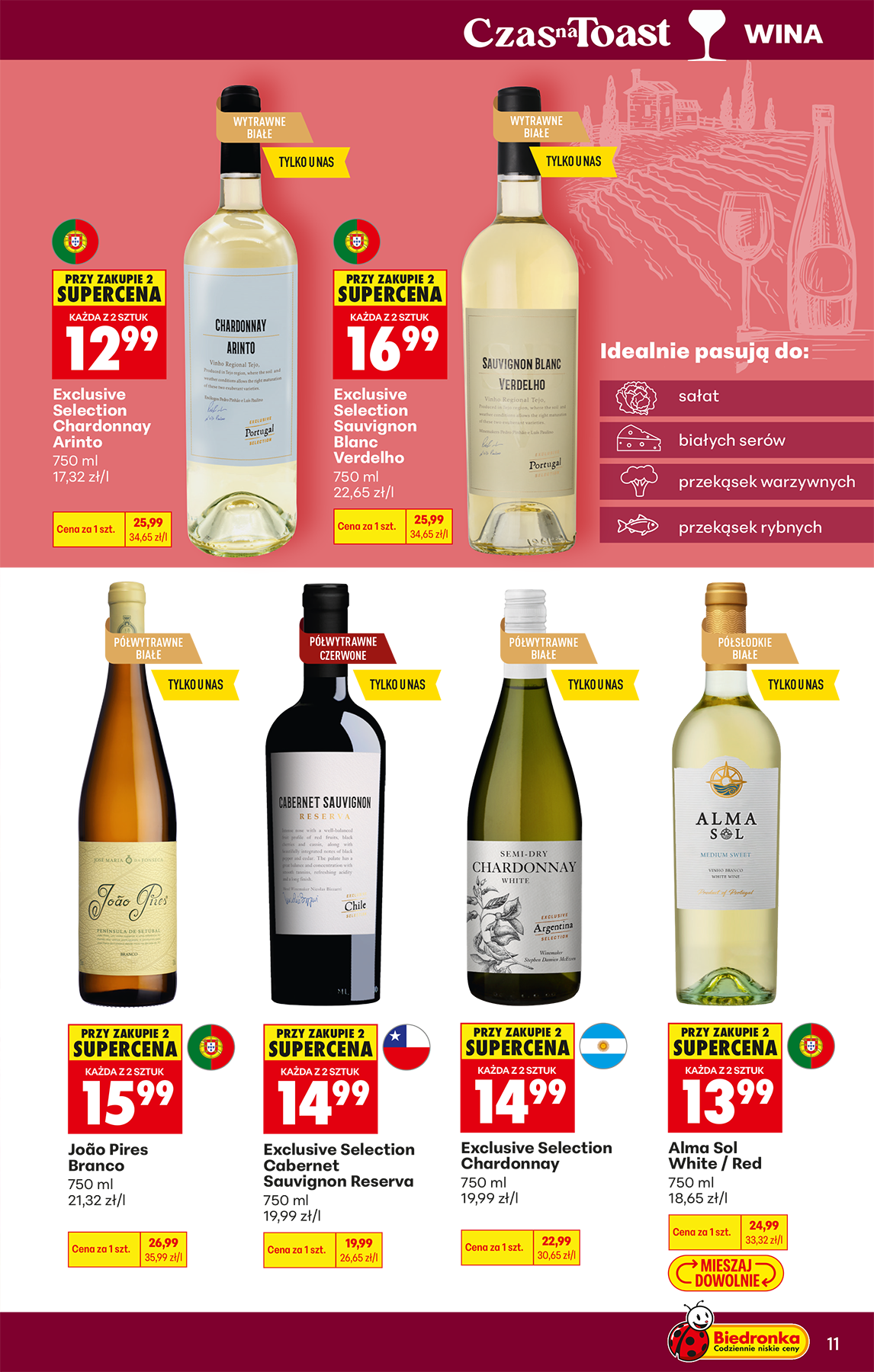 biedronka - Aktualna gazetka Biedronka - Czas na toast ważna od 27.07.2026 do 08.08.2026 - page: 11