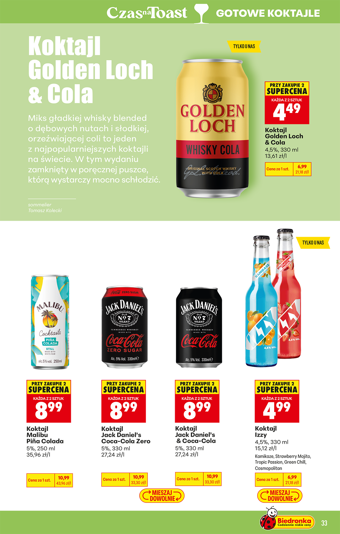 biedronka - Aktualna gazetka Biedronka - Czas na toast ważna od 27.07.2026 do 08.08.2026 - page: 33
