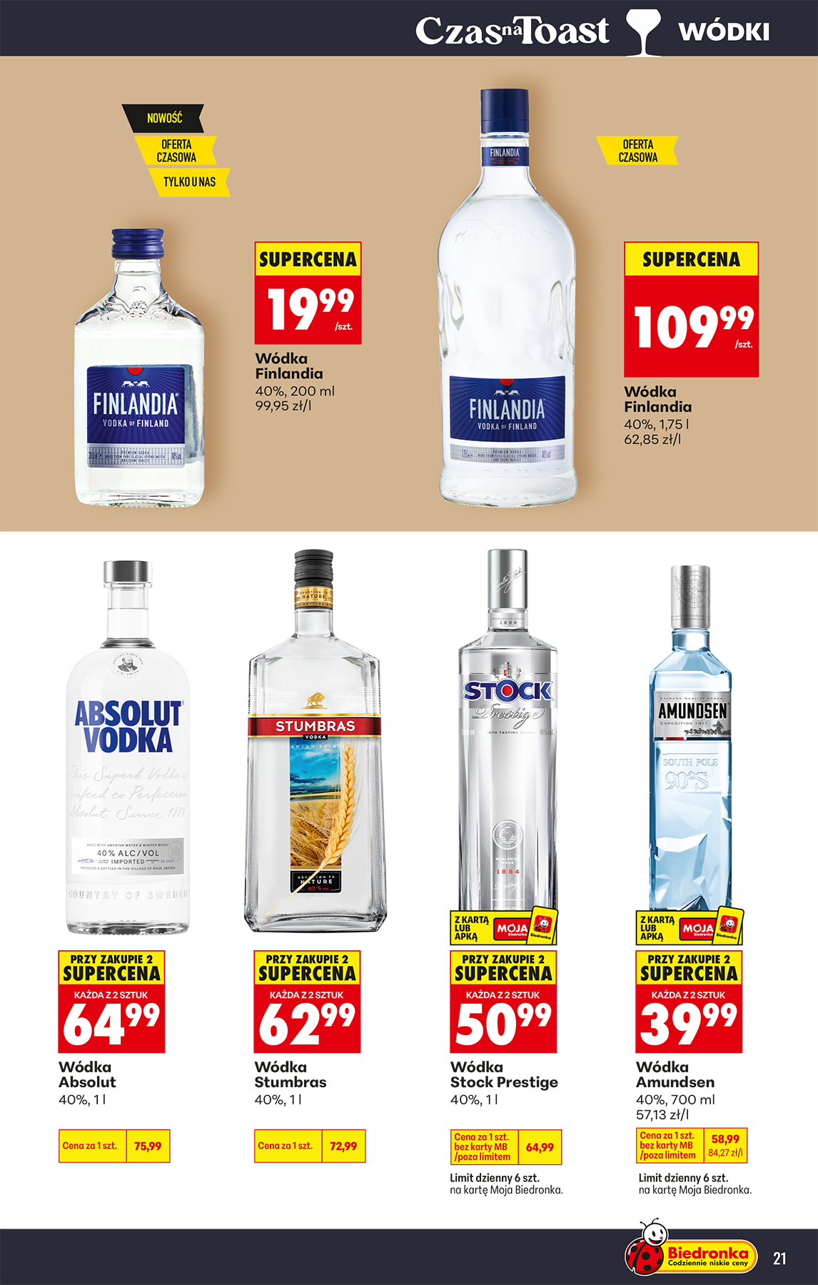 biedronka - Aktualna gazetka Biedronka - Czas na toast ważna od 27.07.2026 do 08.08.2026 - page: 21