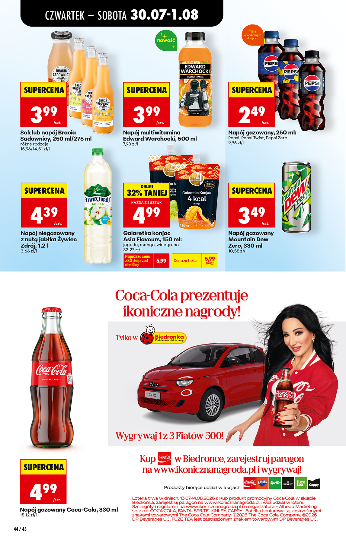 biedronka - Aktualna gazetka Biedronka ważna od 30.07.2026 do 05.08.2026 - page: 64