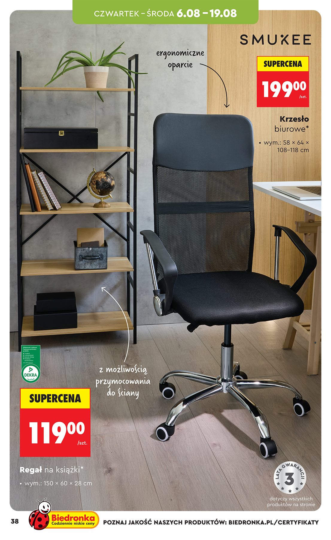 biedronka - Nowa gazetka Biedronka - Hity i inspiracje ważna od 03.08.2026 do 15.08.2026 - page: 38