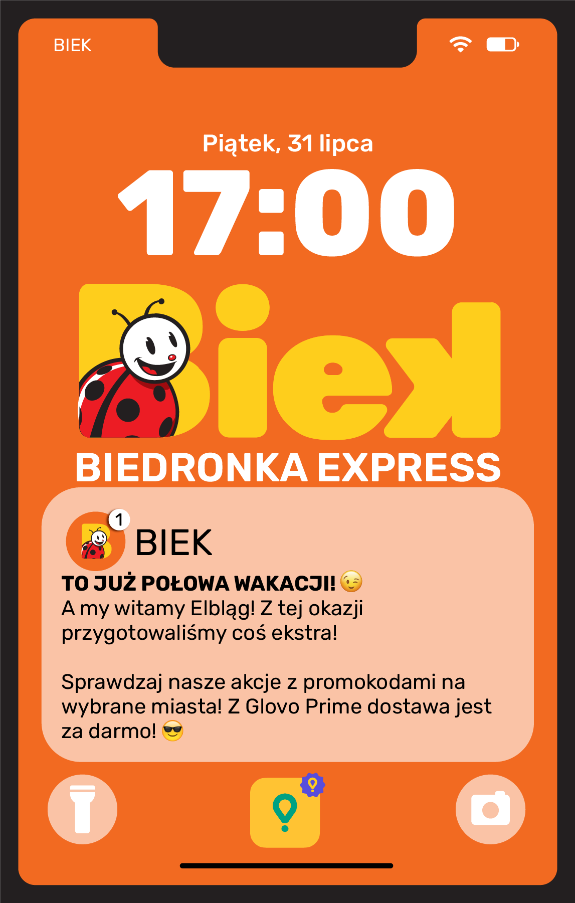 biedronka - Aktualna gazetka Biedronka - BIEK ważna od 31.07.2026 do 02.08.2026