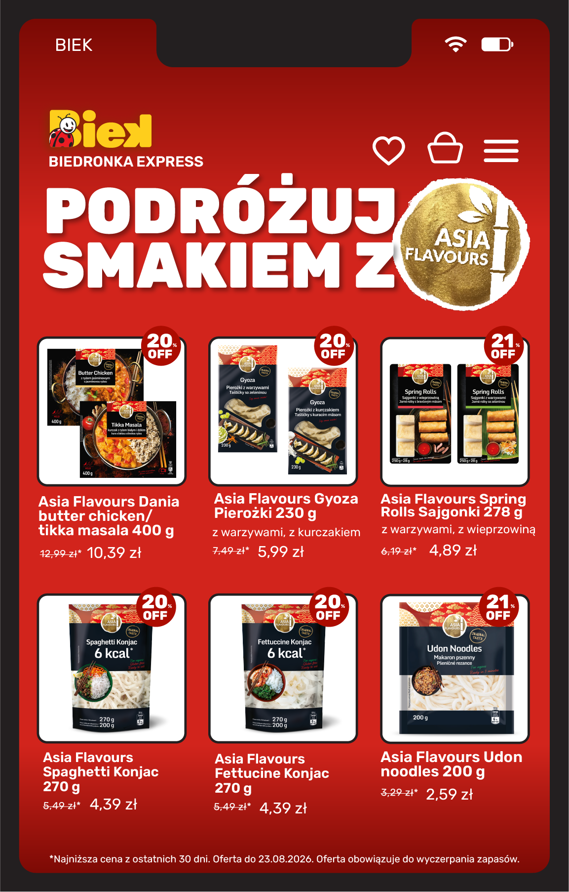 biedronka - Aktualna gazetka Biedronka ważna od 21.08.2026 do 23.08.2026 - page: 9