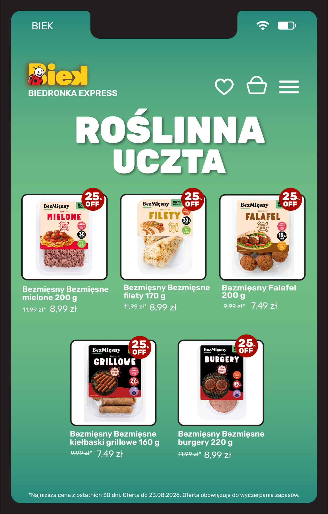 biedronka - Aktualna gazetka Biedronka ważna od 21.08.2026 do 23.08.2026 - page: 13