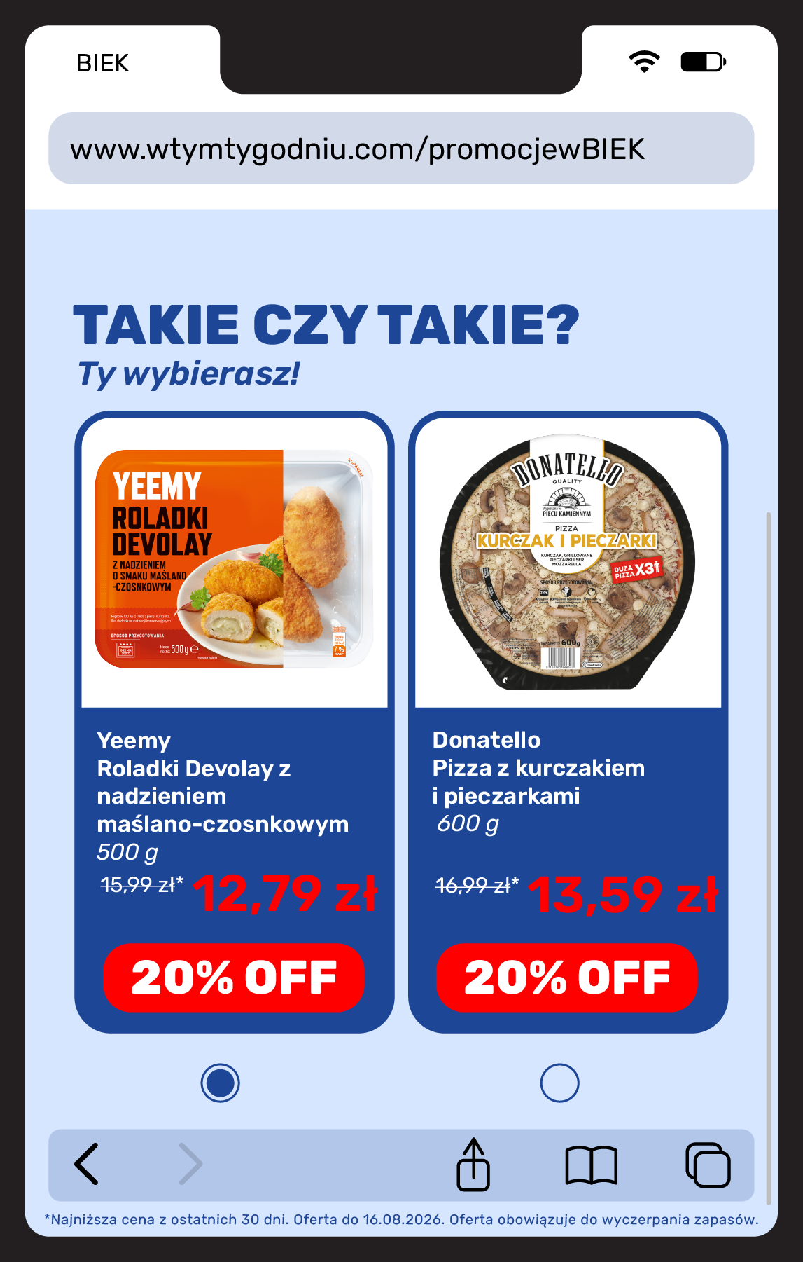 biedronka - Aktualna gazetka Biedronka ważna od 21.08.2026 do 23.08.2026 - page: 17