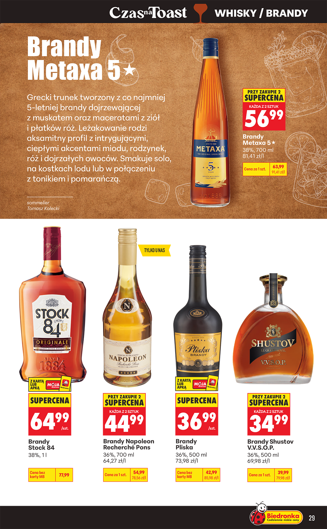 biedronka - Aktualna gazetka Biedronka - Czas na toast ważna od 07.09.2026 do 19.09.2026 - page: 29