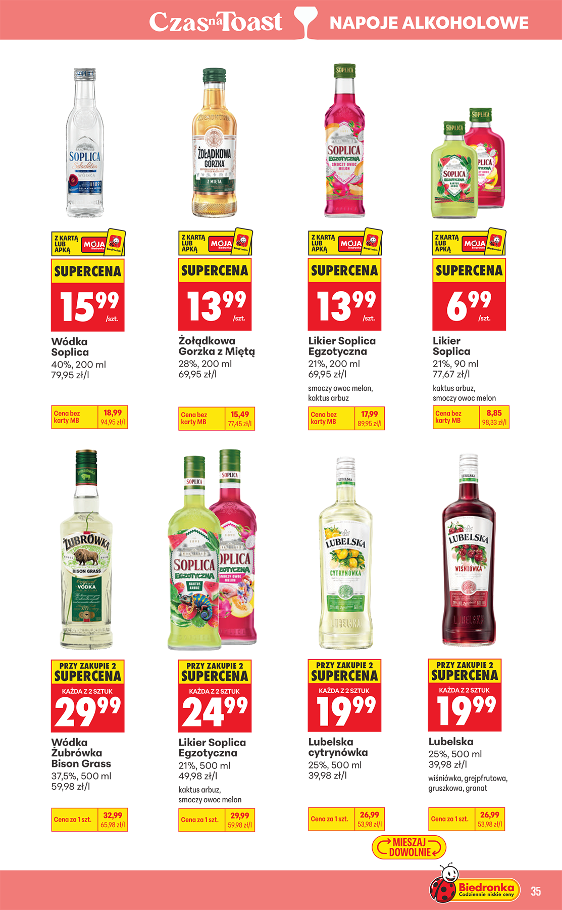 biedronka - Aktualna gazetka Biedronka - Czas na toast ważna od 07.09.2026 do 19.09.2026 - page: 35