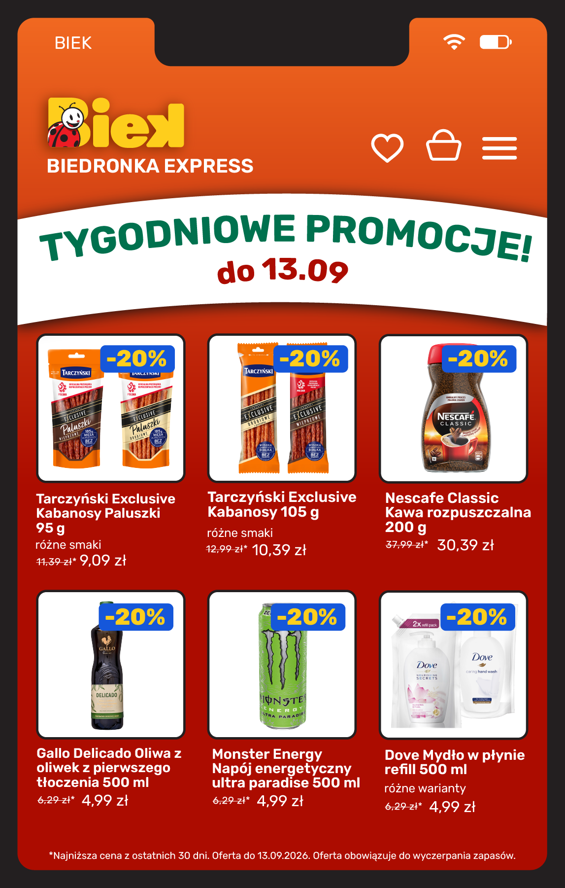 biedronka - Aktualna gazetka Biedronka - Biek ważna od 11.09.2026 do 13.09.2026 - page: 5