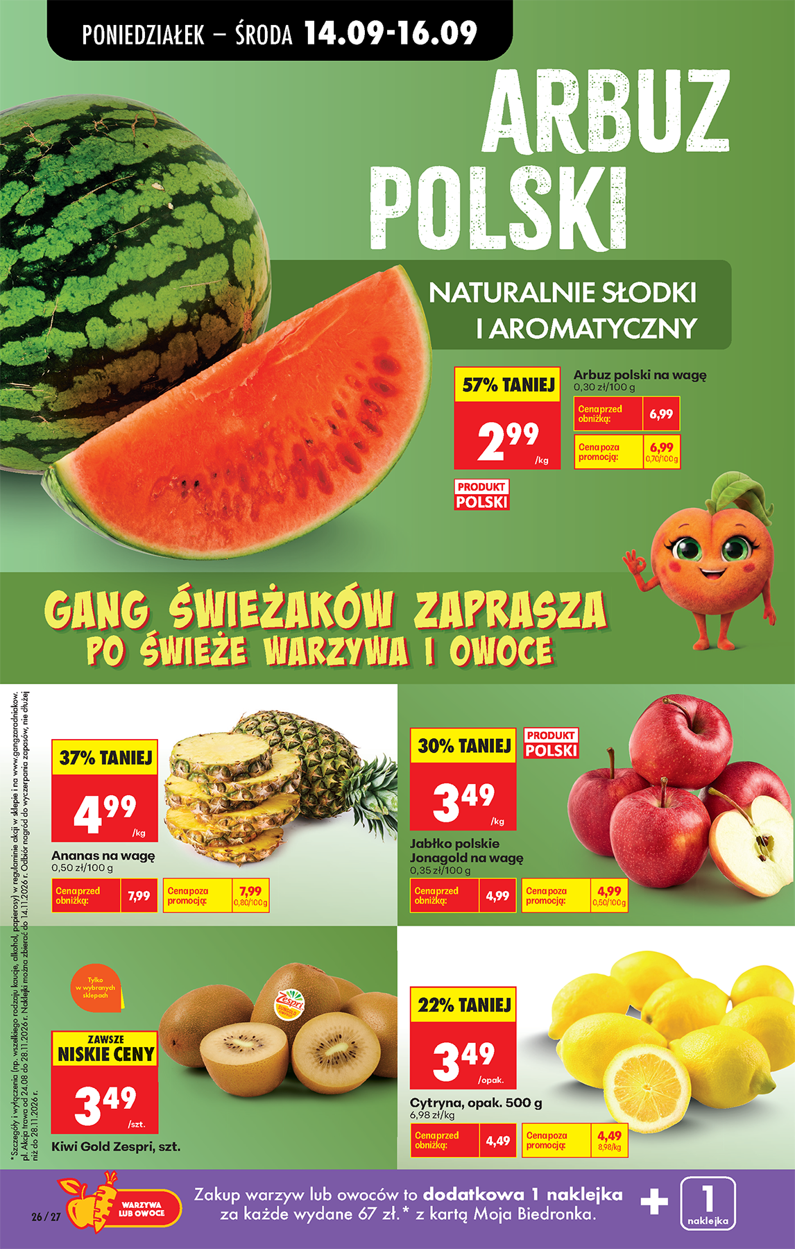 biedronka - Nowa gazetka Biedronka ważna od 14.09.2026 do 19.09.2026 - page: 36