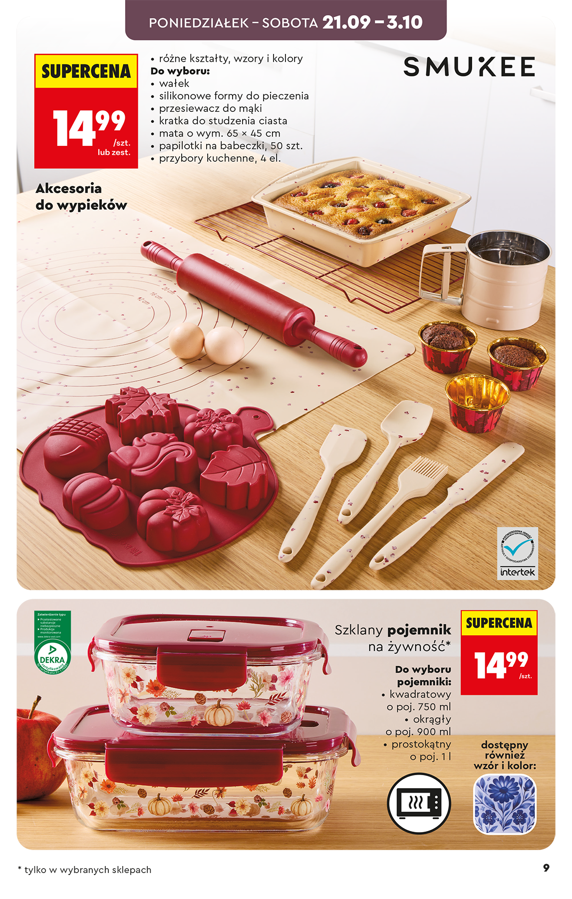 biedronka - Nowa gazetka Biedronka - Hity i inspiracje ważna od 19.09.2026 do 25.09.2026 - page: 9