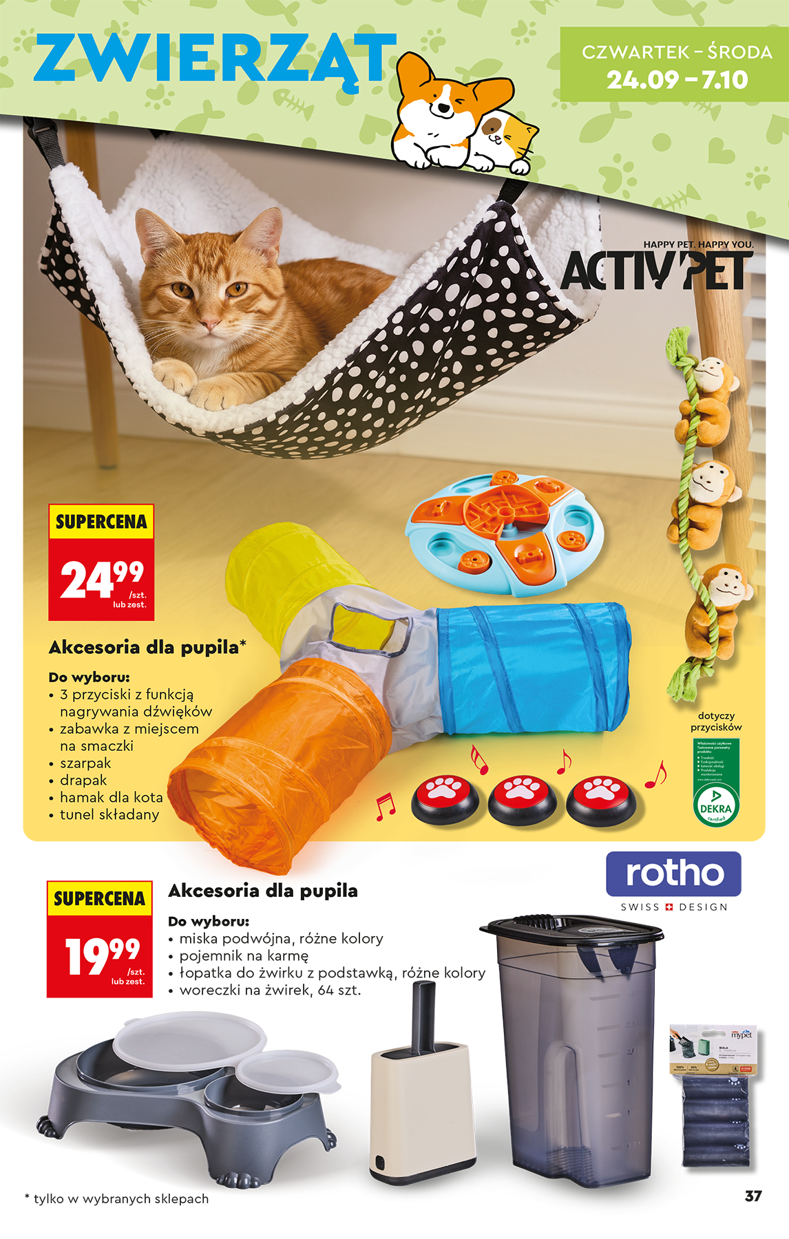 biedronka - Nowa gazetka Biedronka - Hity i inspiracje ważna od 19.09.2026 do 25.09.2026 - page: 37