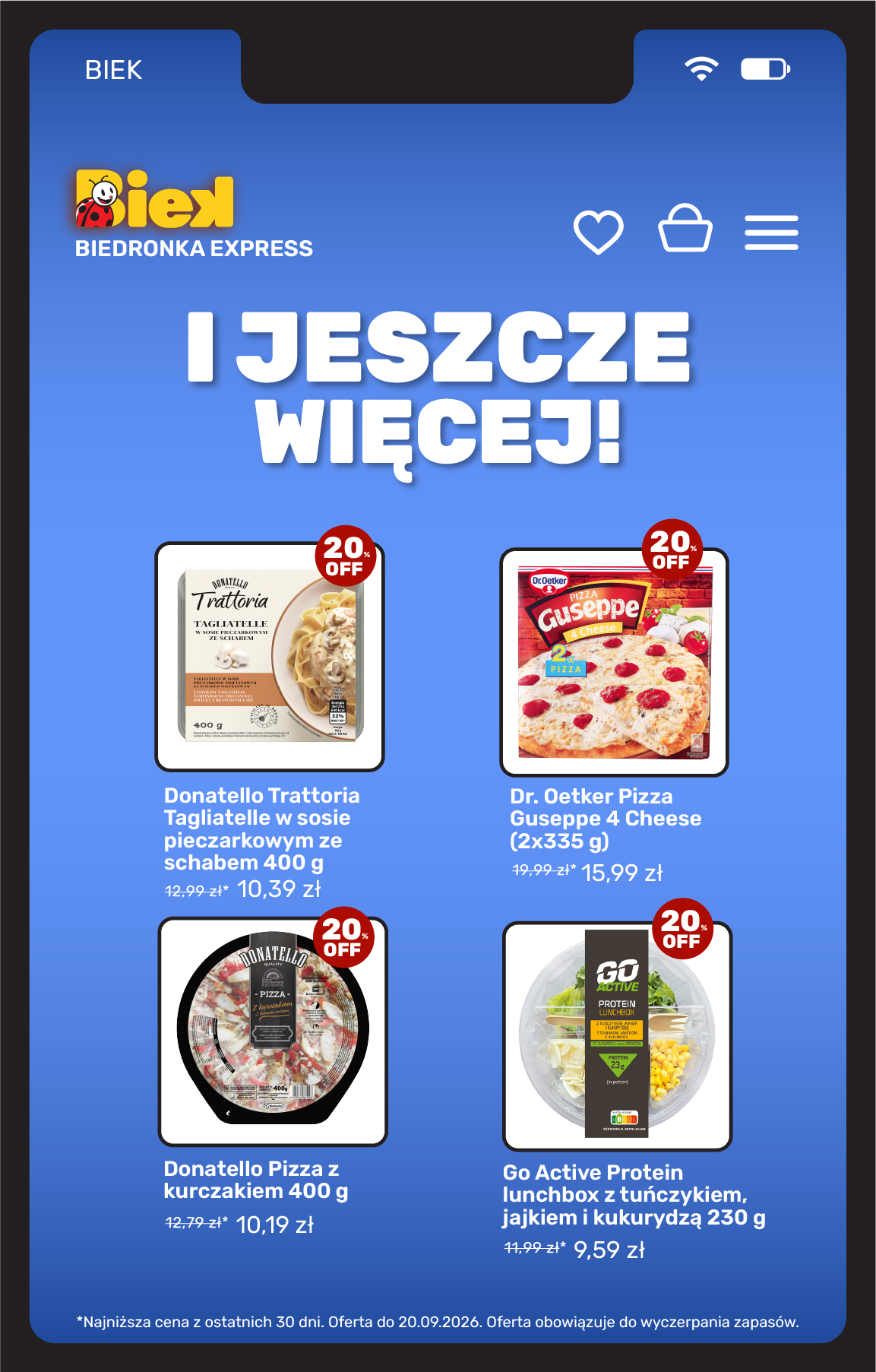 biedronka - Aktualna gazetka Biedronka ważna od 01.09.2026 do 20.09.2026 - page: 9