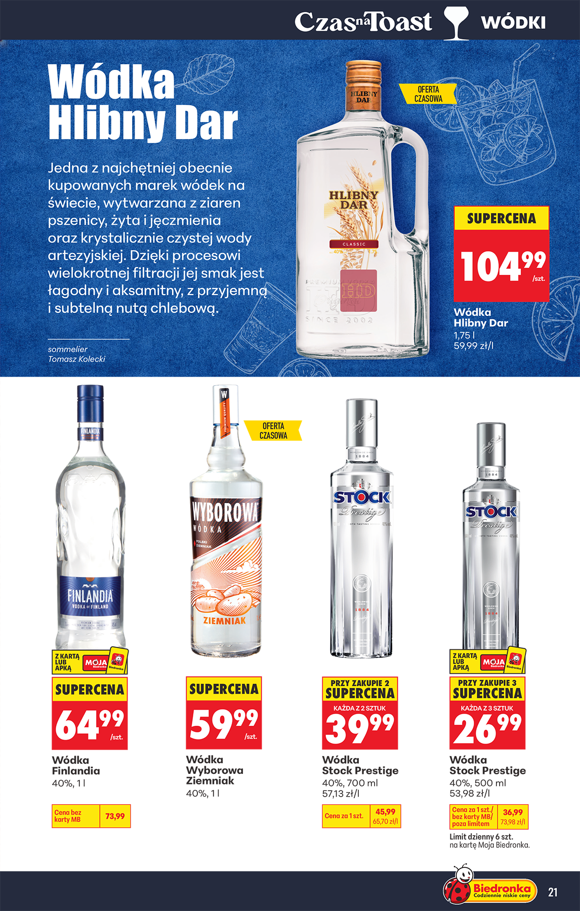 biedronka - Nowa gazetka Biedronka - Czas na toast ważna od 05.10.2026 do 17.10.2026 - page: 21