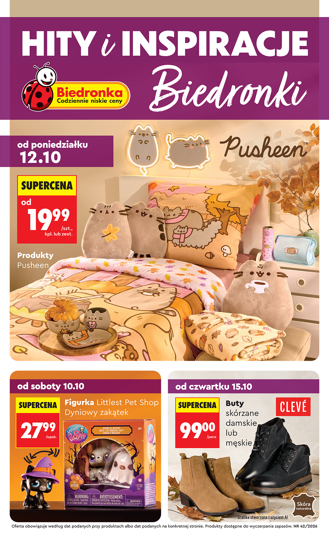 biedronka - Nowa gazetka Biedronka - Hity i inspiracje ważna od 10.10.2026 do 31.10.2026