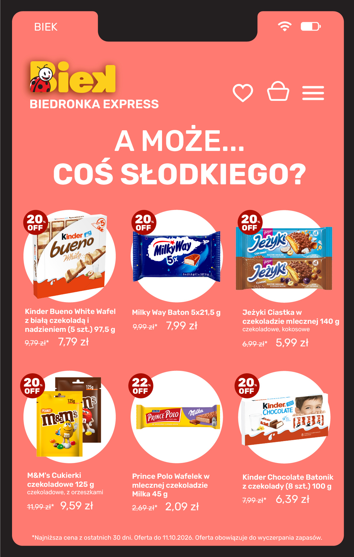 biedronka - Aktualna gazetka Biedronka - BIEK ważna od 09.10.2026 do 11.10.2026 - page: 22