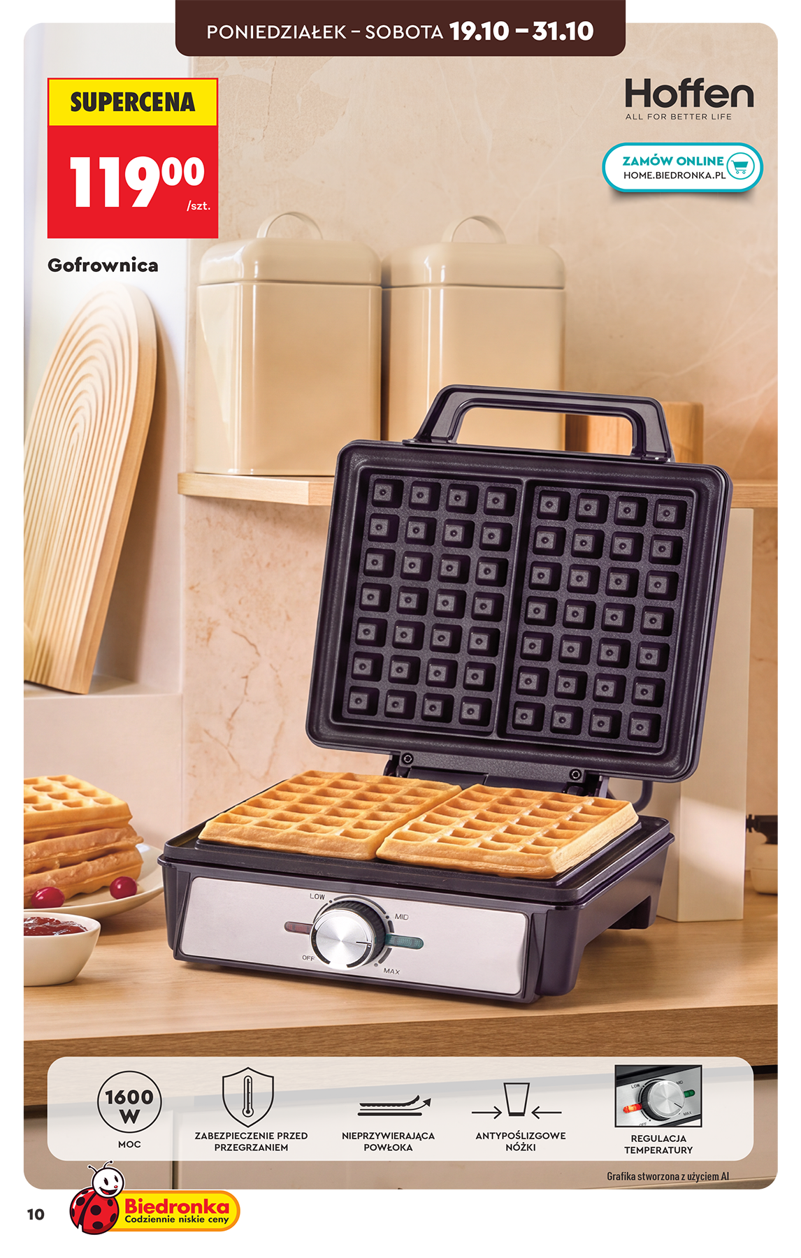 biedronka - Nowa gazetka Biedronka - Hity i inspiracje ważna od 17.10.2026 do 23.10.2026 - page: 10