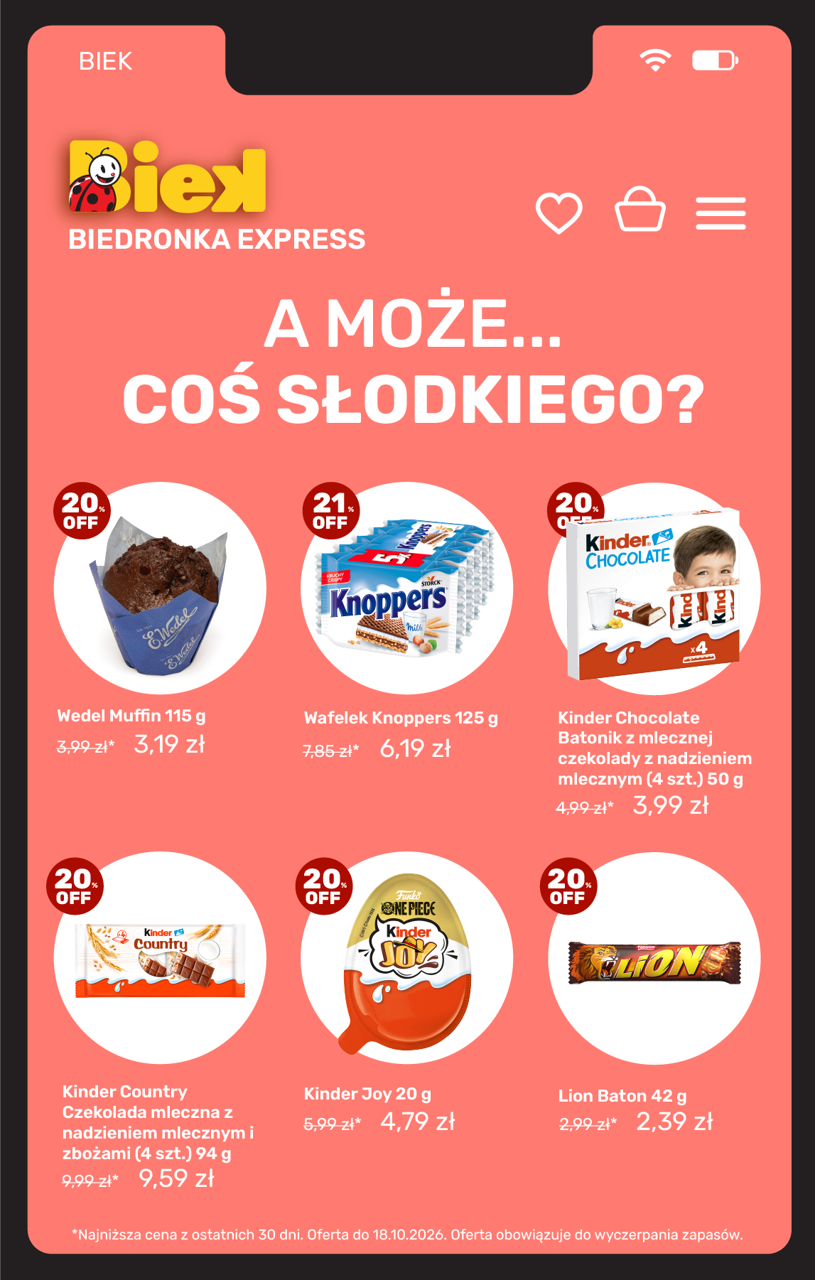 biedronka - Aktualna gazetka Biedronka - Biek ważna od 16.10.2026 do 18.10.2026 - page: 15
