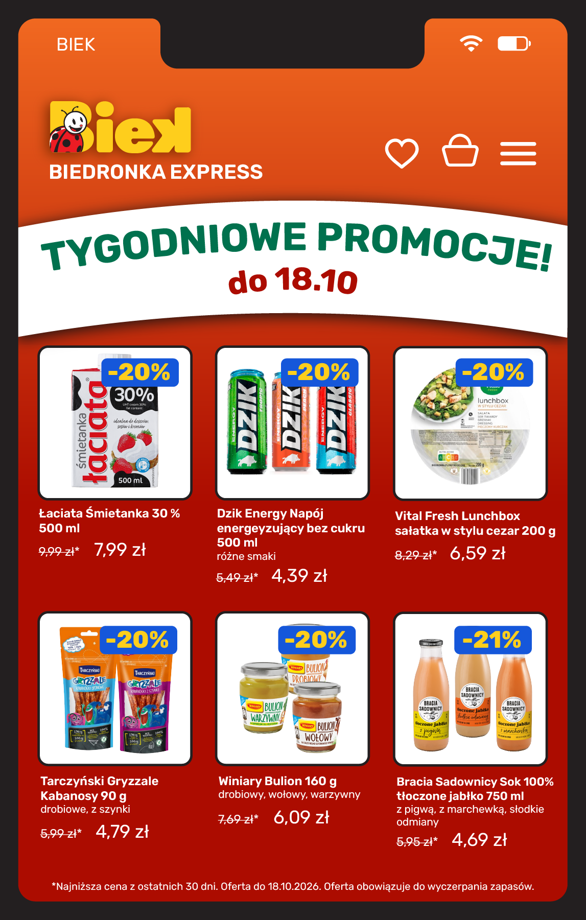 biedronka - Aktualna gazetka Biedronka - Biek ważna od 16.10.2026 do 18.10.2026 - page: 5