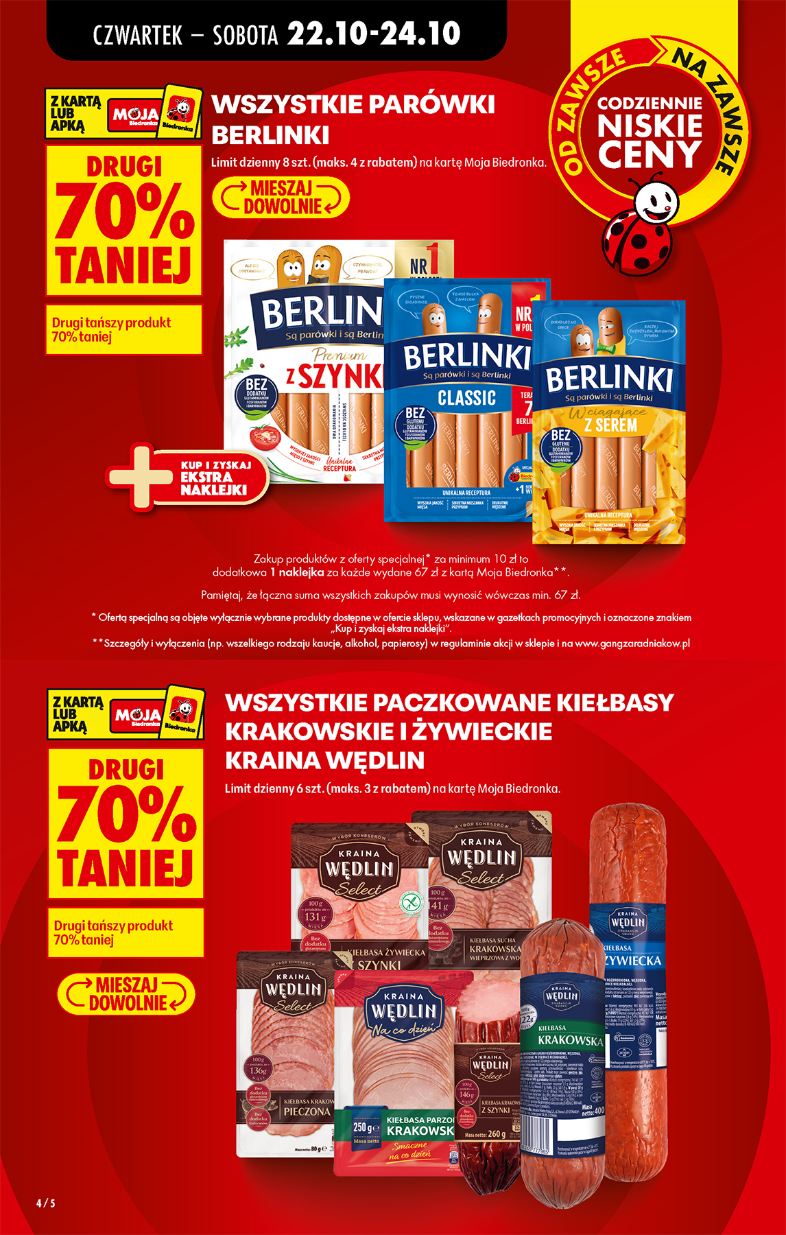 biedronka - Aktualna gazetka Biedronka ważna od 22.10.2026 do 28.10.2026 - page: 4