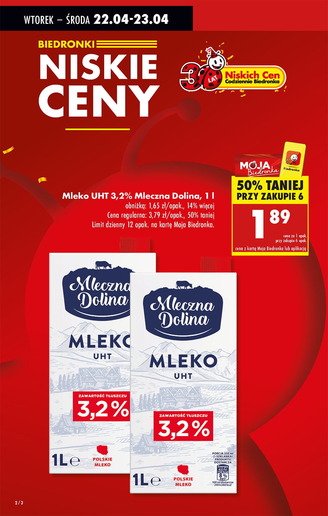biedronka - Biedronka gazetka ważna od 22.04. - 27.04. - page: 2 biedronka - Biedronka gazetka ważna od 22.04. - 27.04. - page: 2