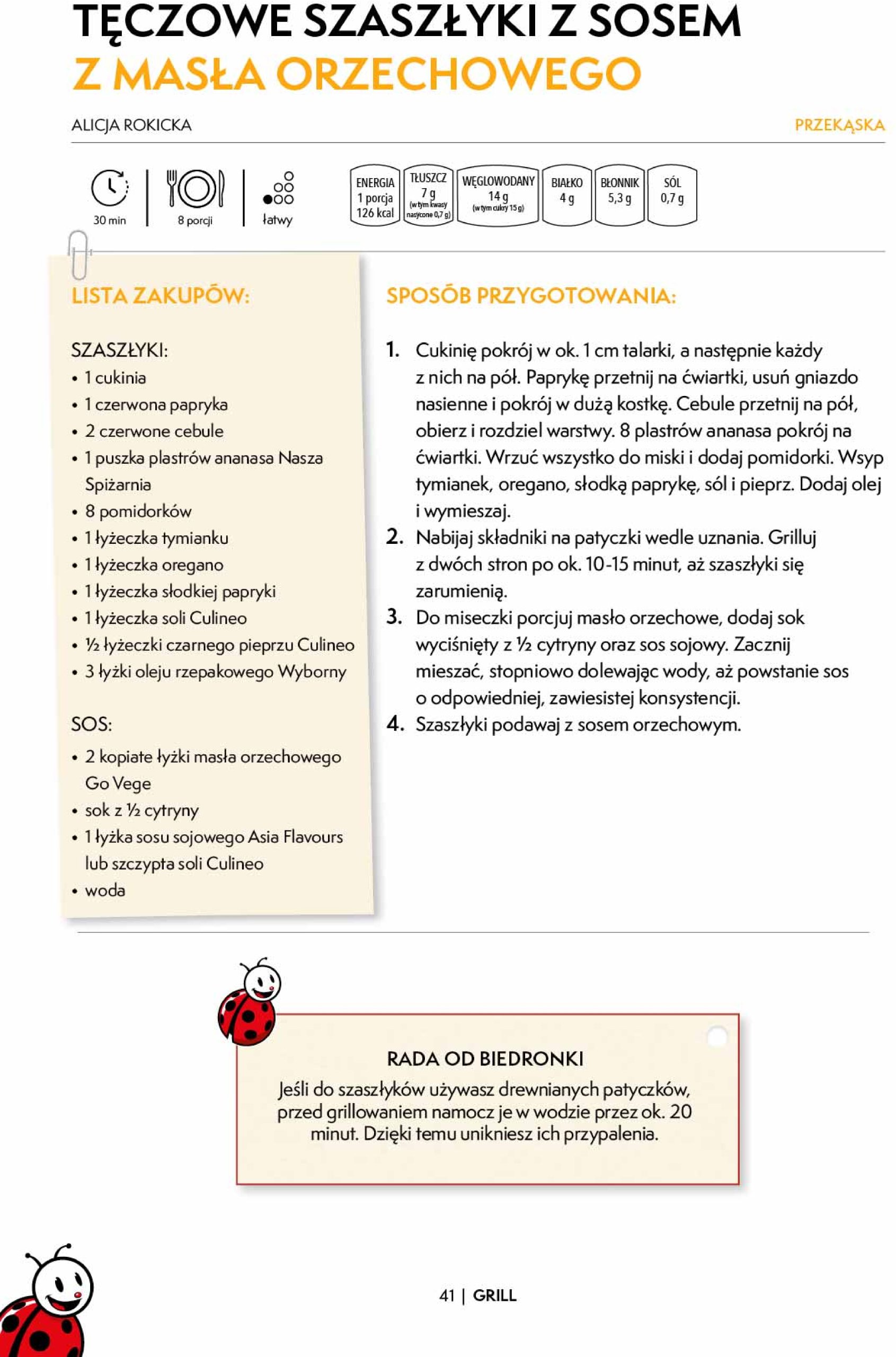 biedronka - Biedronka - Czas na grill gazetka ważna od 01.05. - 31.05. - page: 41