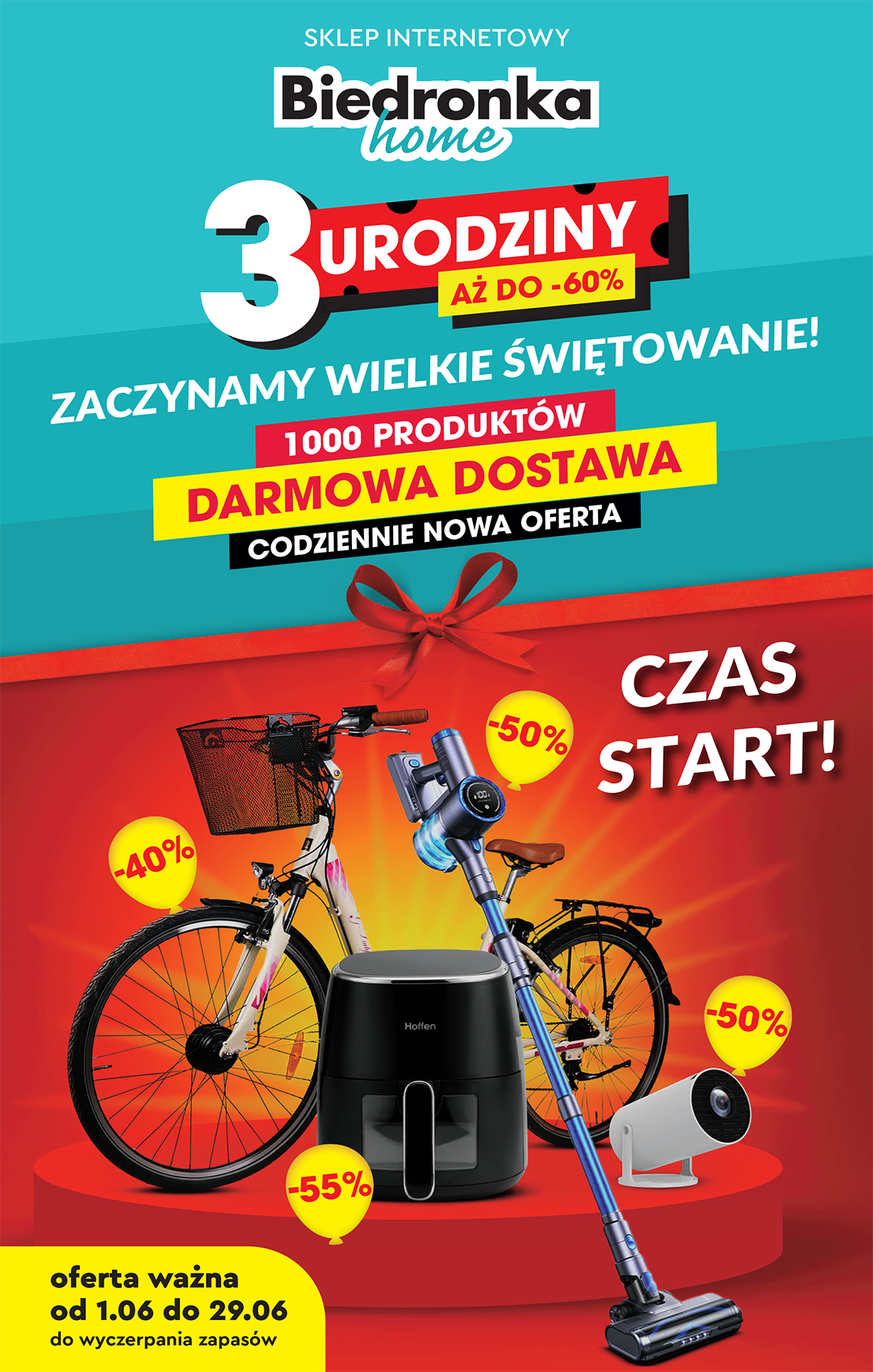 biedronka - Biedronka - Home gazetka ważna od 01.06. - 29.06.