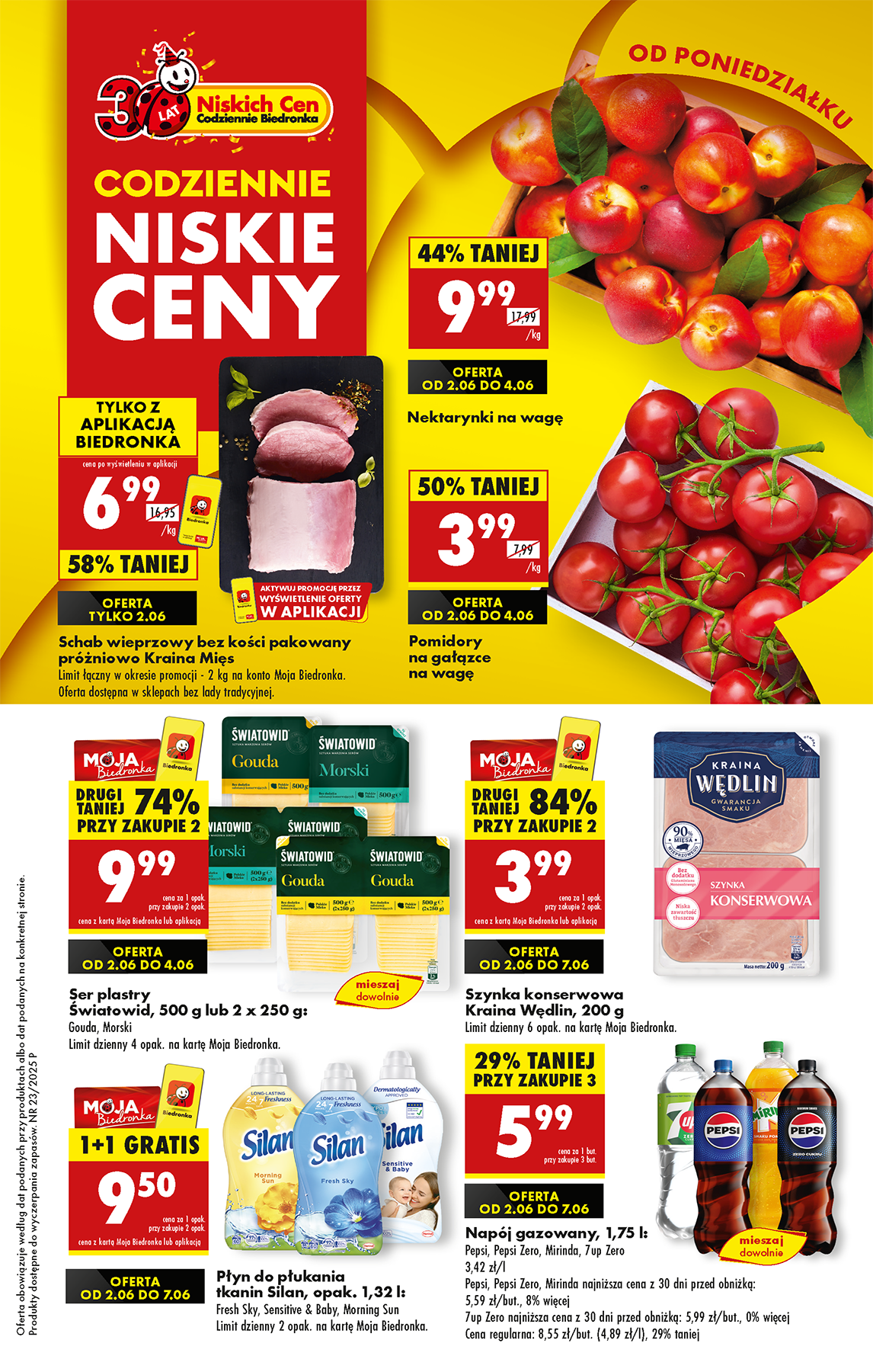 biedronka - Biedronka gazetka ważna od 02.06. - 07.06.