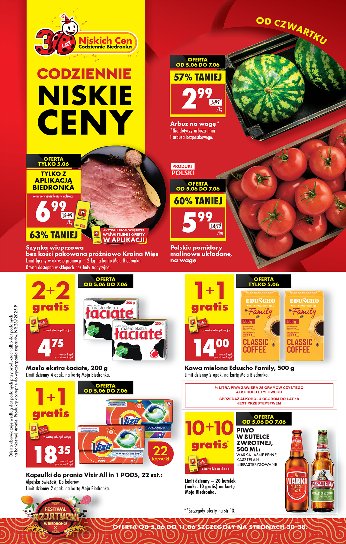 biedronka - Gazetka Biedronka ważna od 05.06. - 11.06.