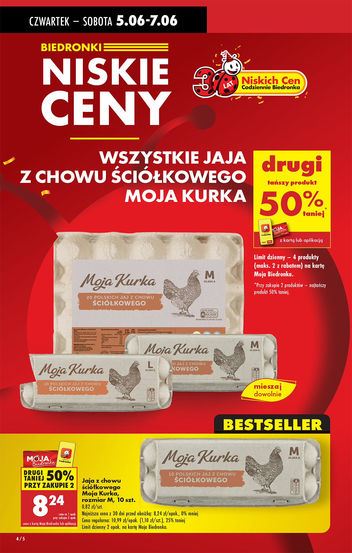 biedronka - Gazetka Biedronka ważna od 05.06. - 11.06. - page: 4 biedronka - Gazetka Biedronka ważna od 05.06. - 11.06. - page: 4