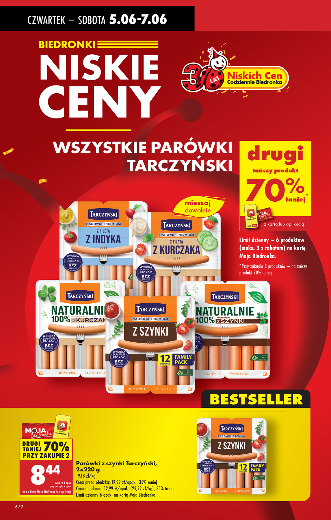 biedronka - Gazetka Biedronka ważna od 05.06. - 11.06. - page: 6 biedronka - Gazetka Biedronka ważna od 05.06. - 11.06. - page: 6
