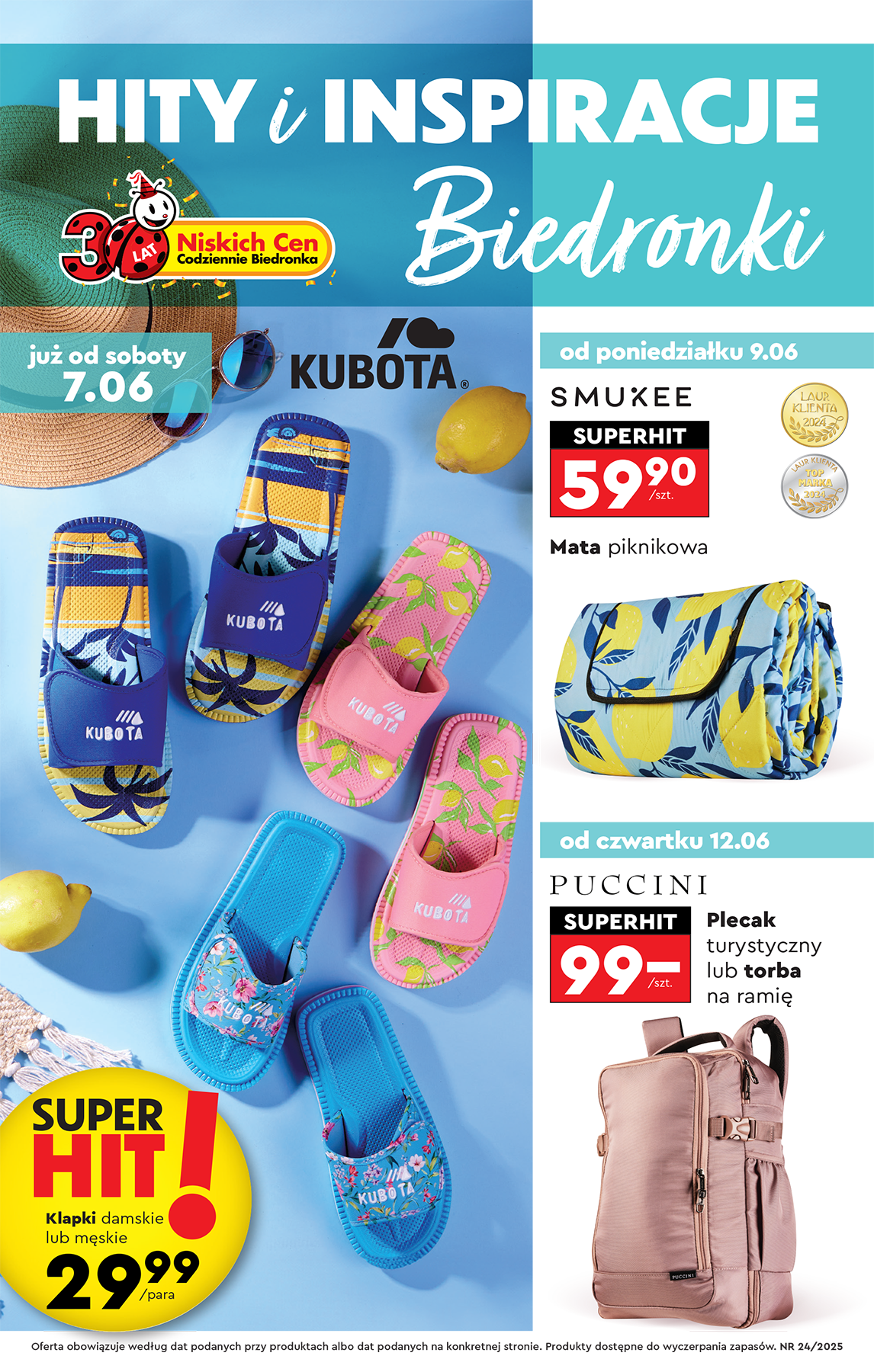 biedronka - Gazetka Biedronka - Okazje tygodnia ważna od 07.06. - 13.06.