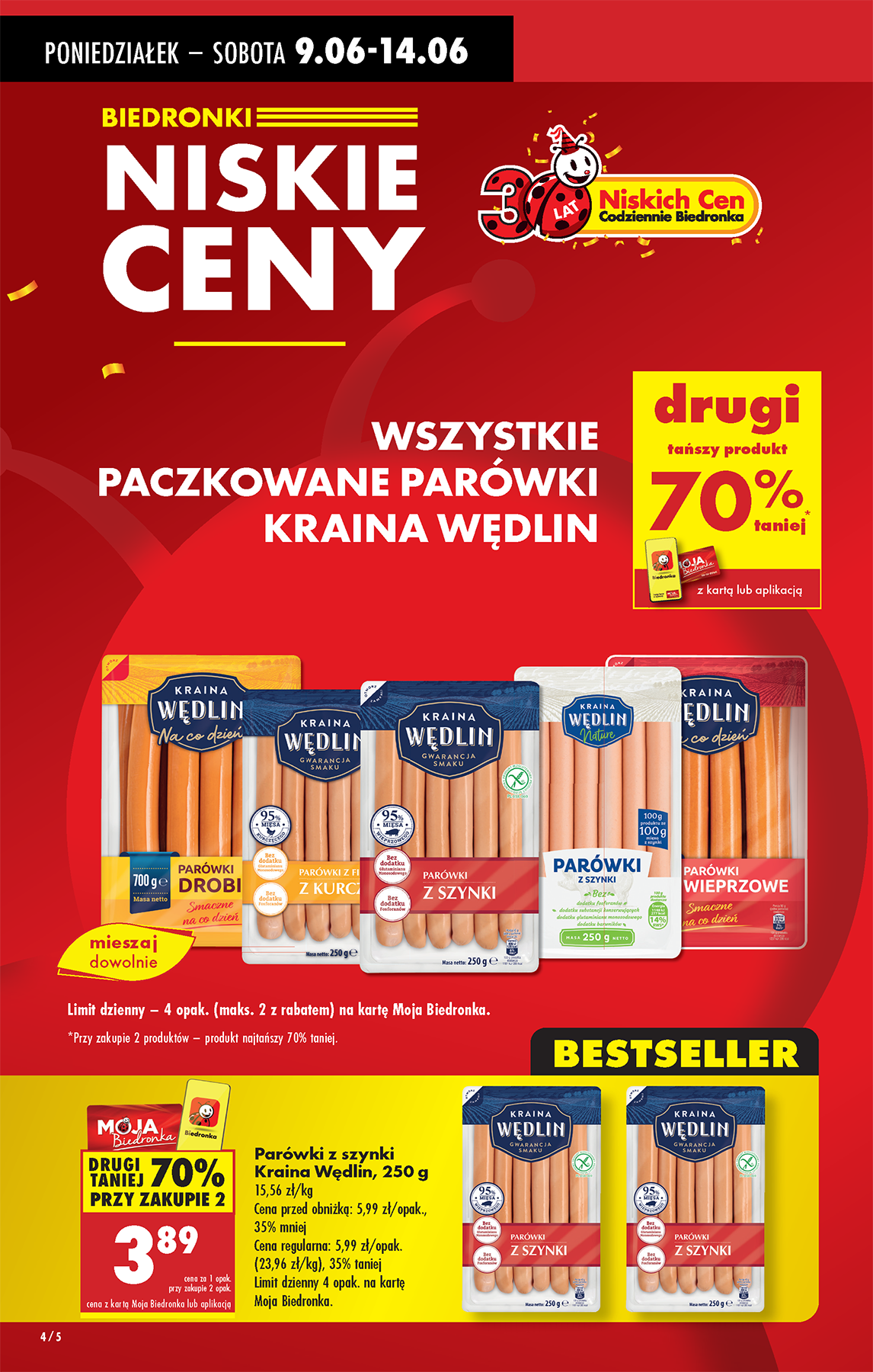 biedronka - Gazetka Biedronka ważna od 09.06. - 14.06. - page: 4 biedronka - Gazetka Biedronka ważna od 09.06. - 14.06. - page: 4